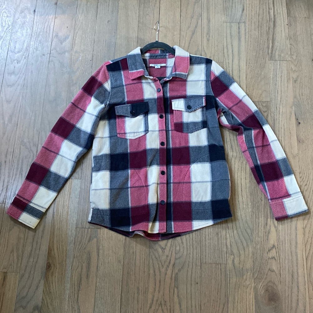 O'NEILL Fleece Snap Up shirt/jacket. Size Medium